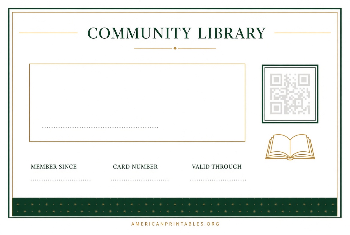 Free Printable Library Card Template (3)