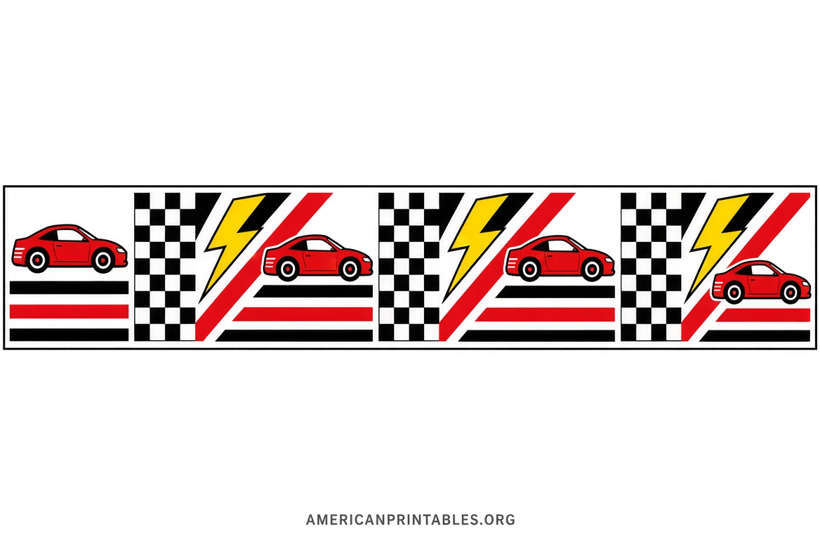 Free Printable Lightning McQueen Decals (2)