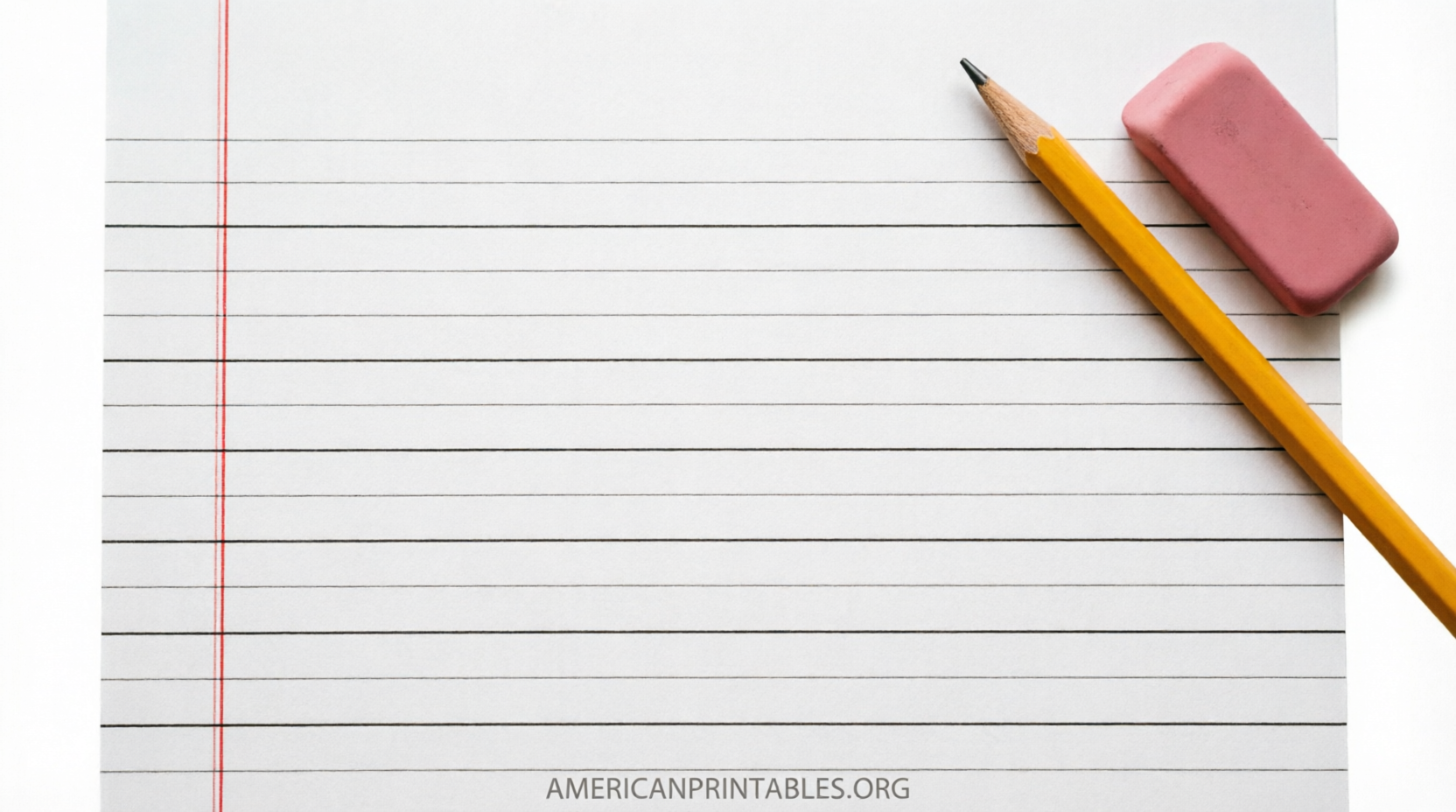 Free Printable Lined Paper A4 PDF Downloads (4)