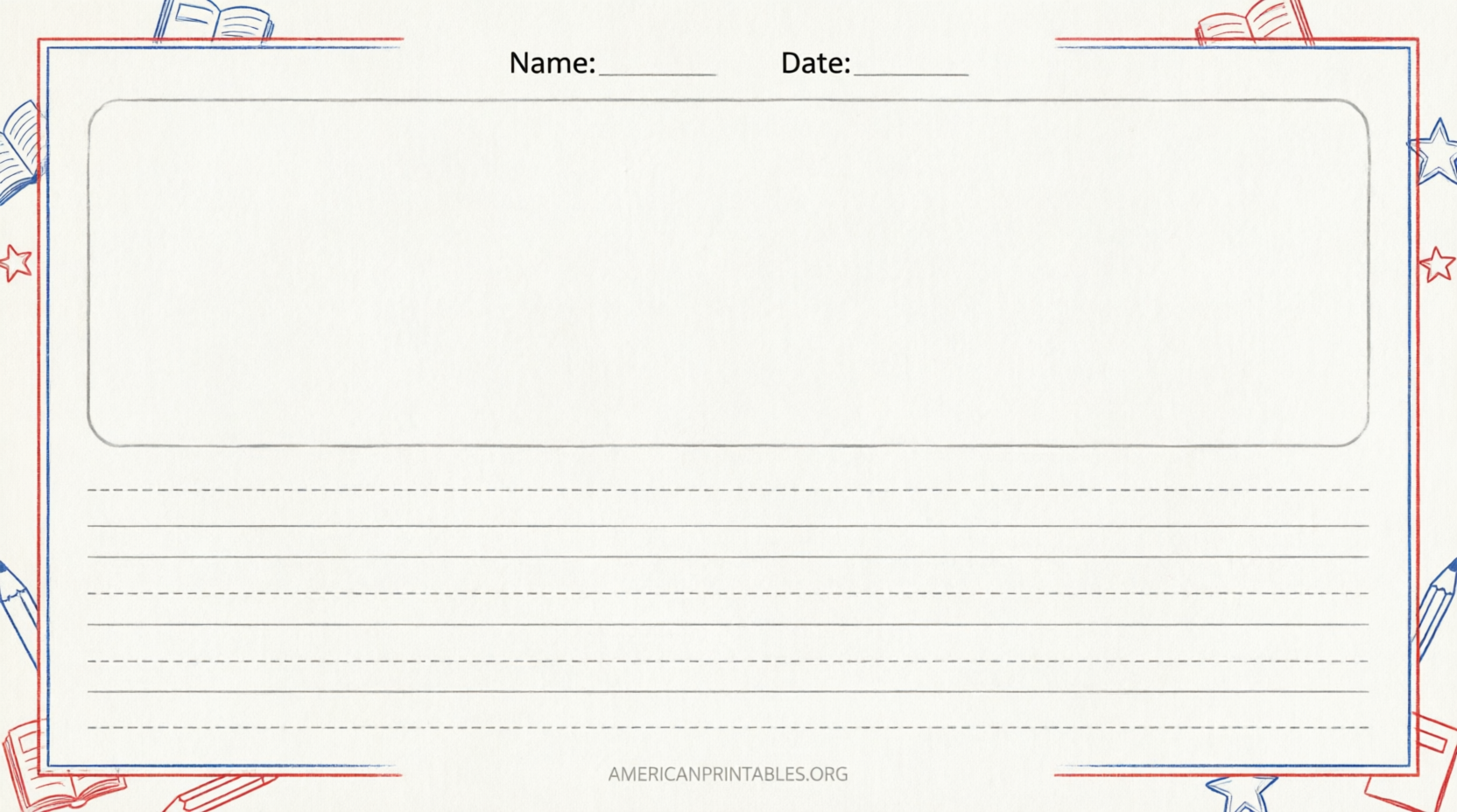 Free Printable Lined Paper for Kids (4)
