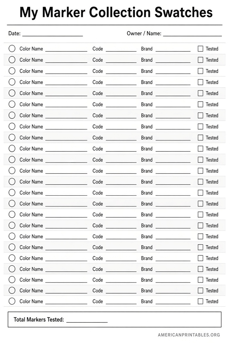 Free Printable Marker Swatch Sheet Download (2)