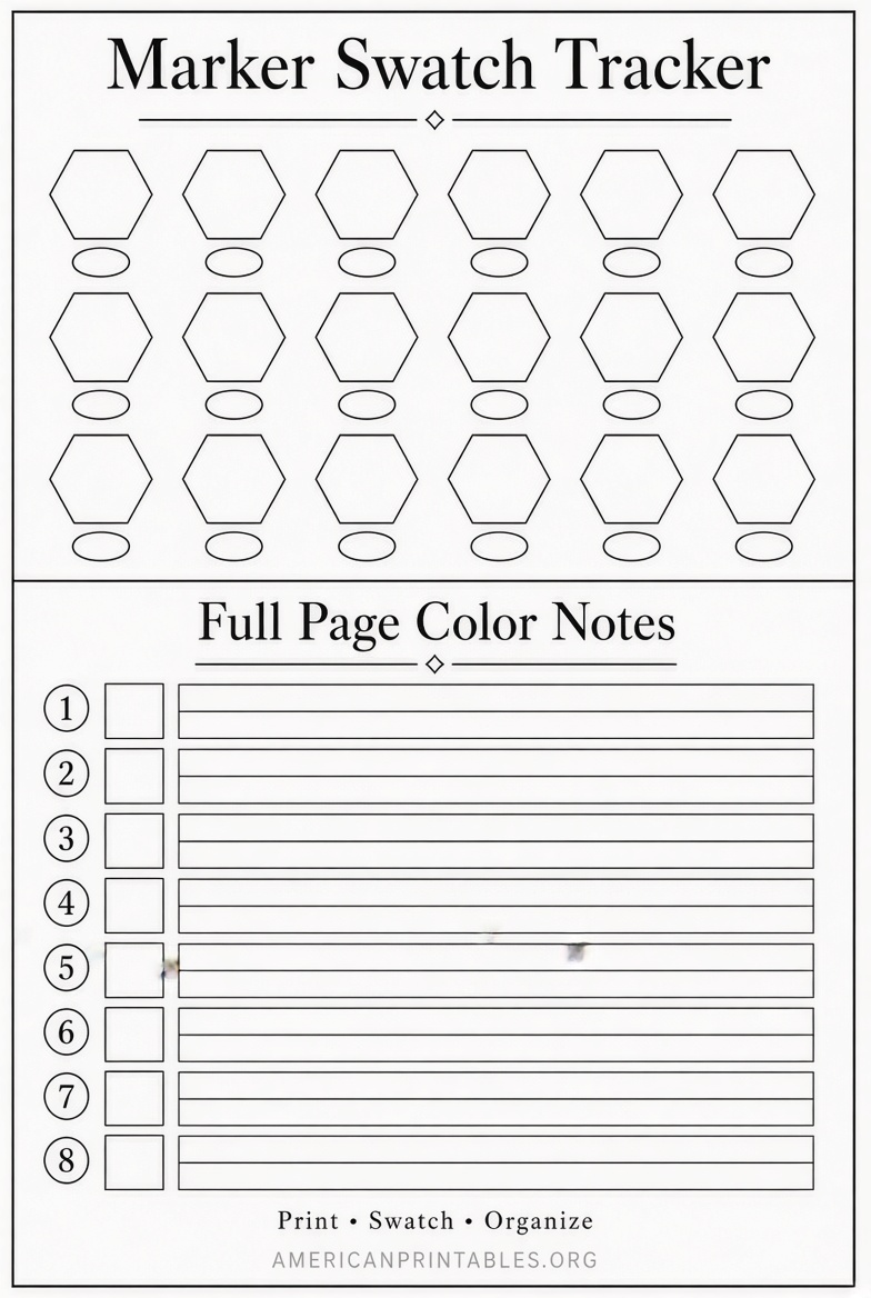 Free Printable Marker Swatch Sheet Download (3)