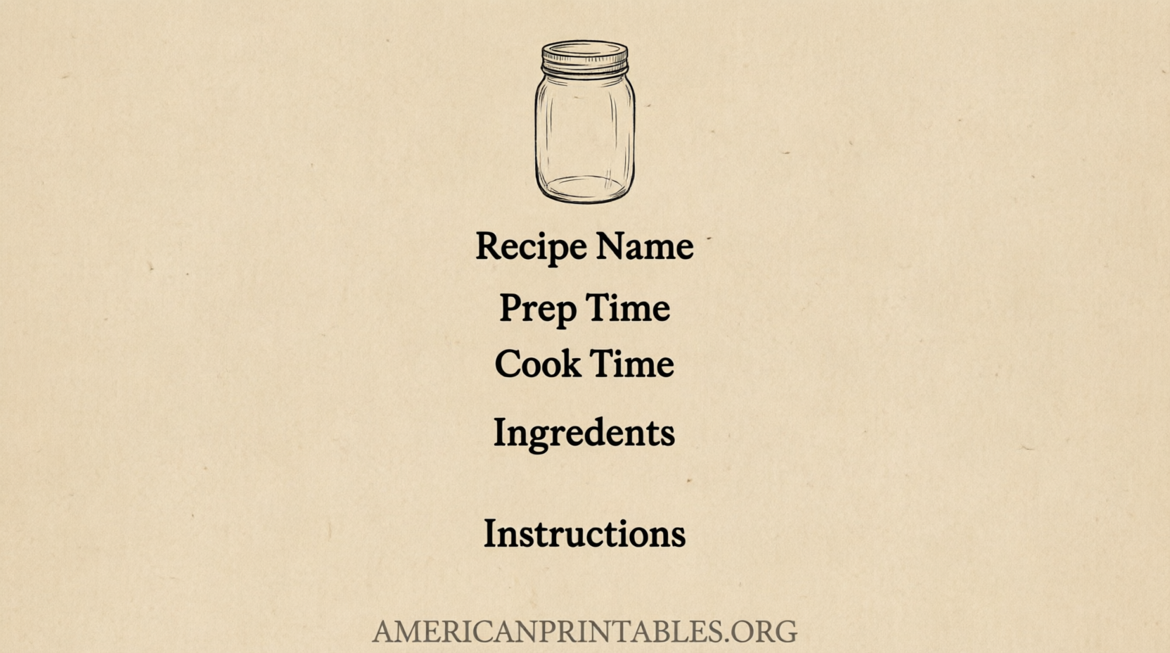 Free Printable Mason Jar Recipe Cards (1)
