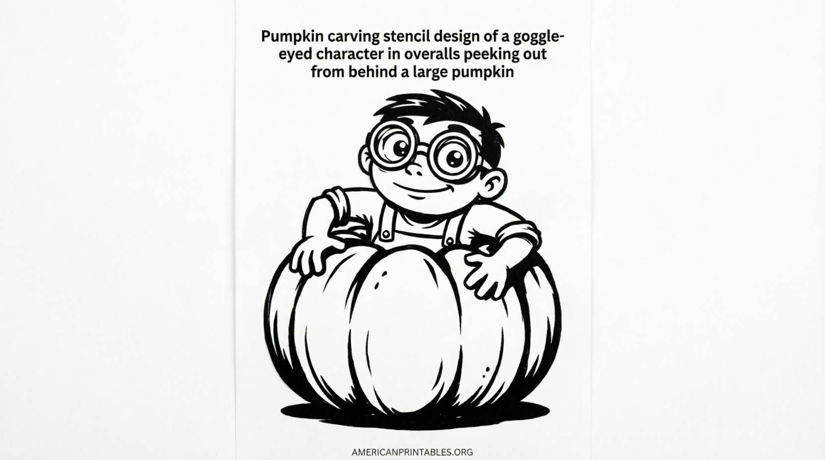 Free Printable Minion Pumpkin Stencil (2)