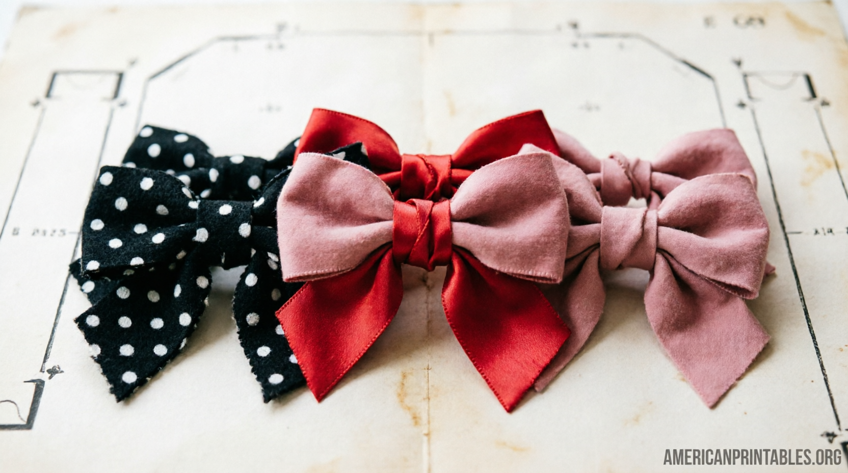Free Printable Minnie Mouse Bow Template (2)