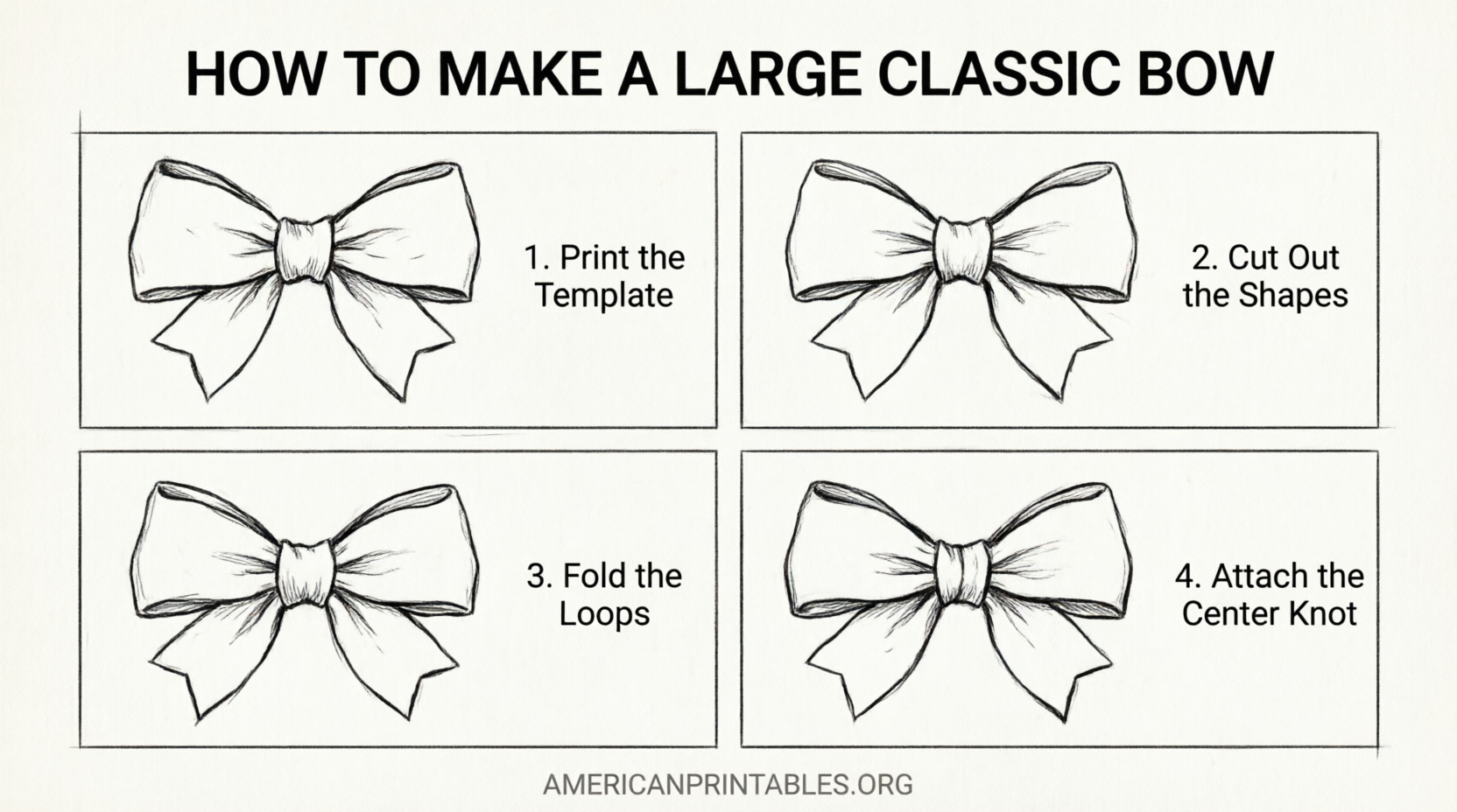 Free Printable Minnie Mouse Bow Template (3)