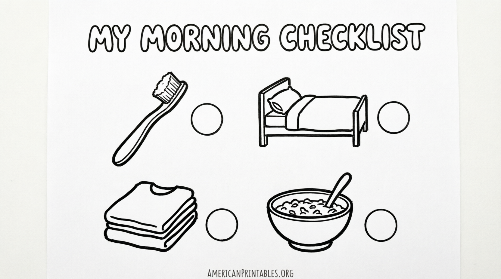 Free Printable Morning Routine Charts (3)