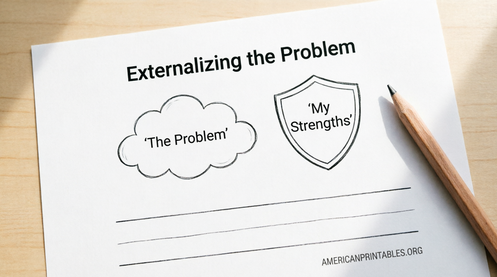 Free Printable Narrative Therapy Worksheets PDF (4)