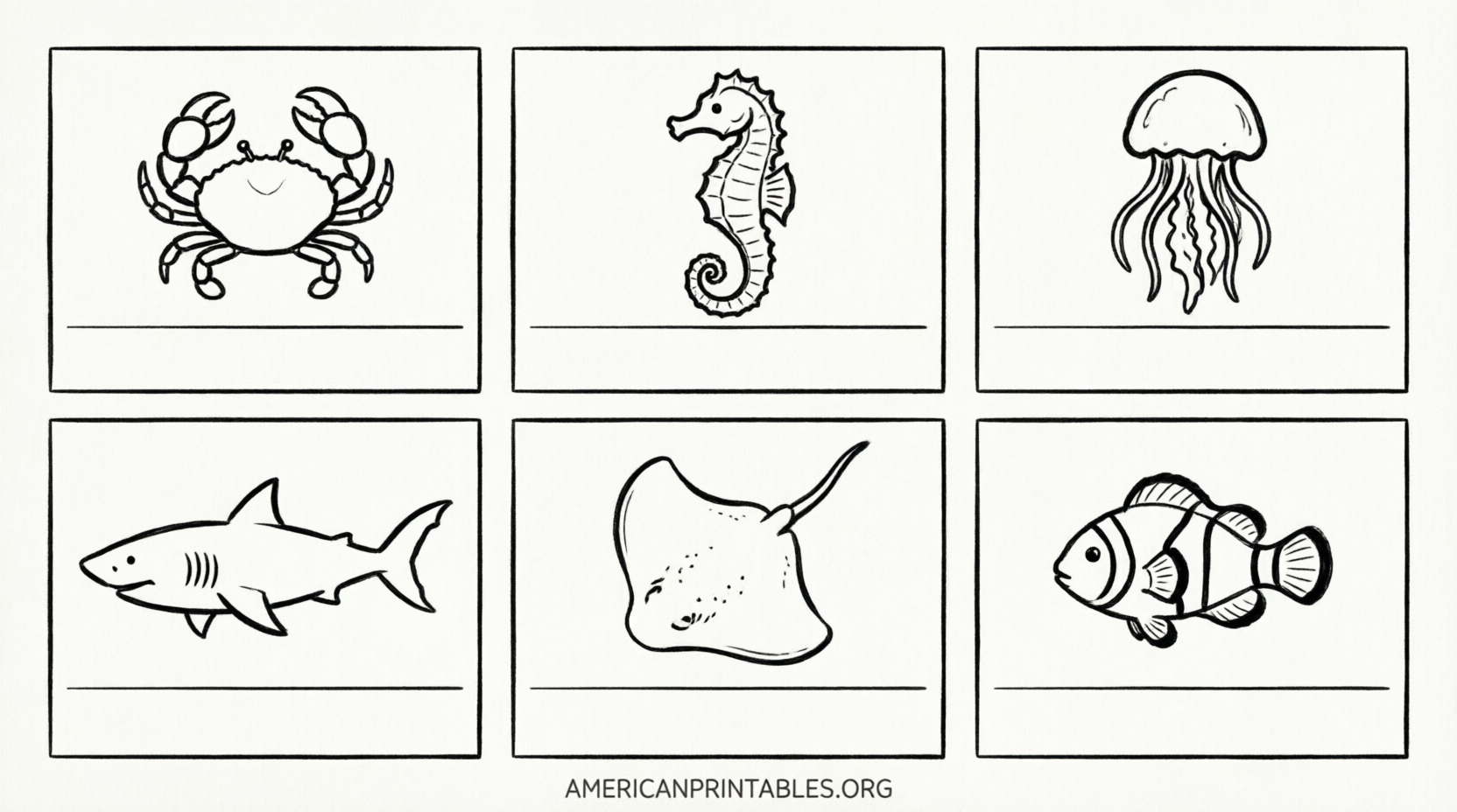 Free Printable Ocean Animal Pictures for Kids (3)