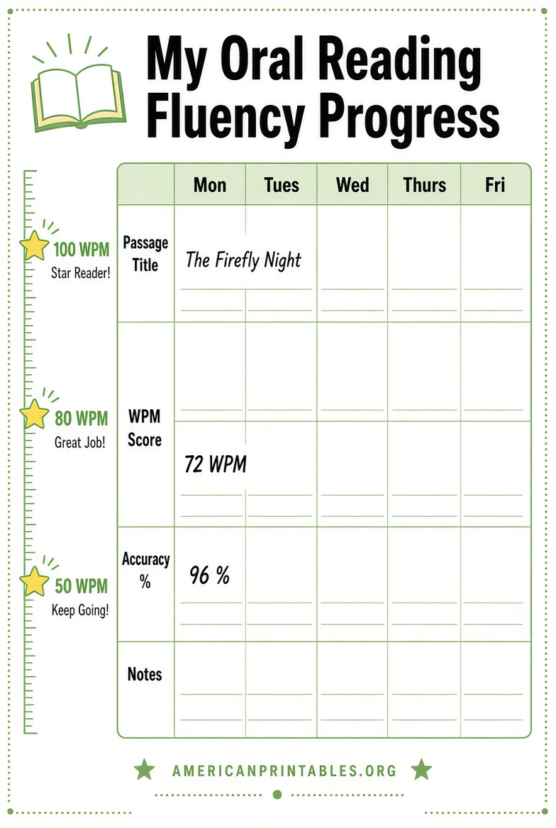 Free Printable Oral Reading Fluency Passages (4)