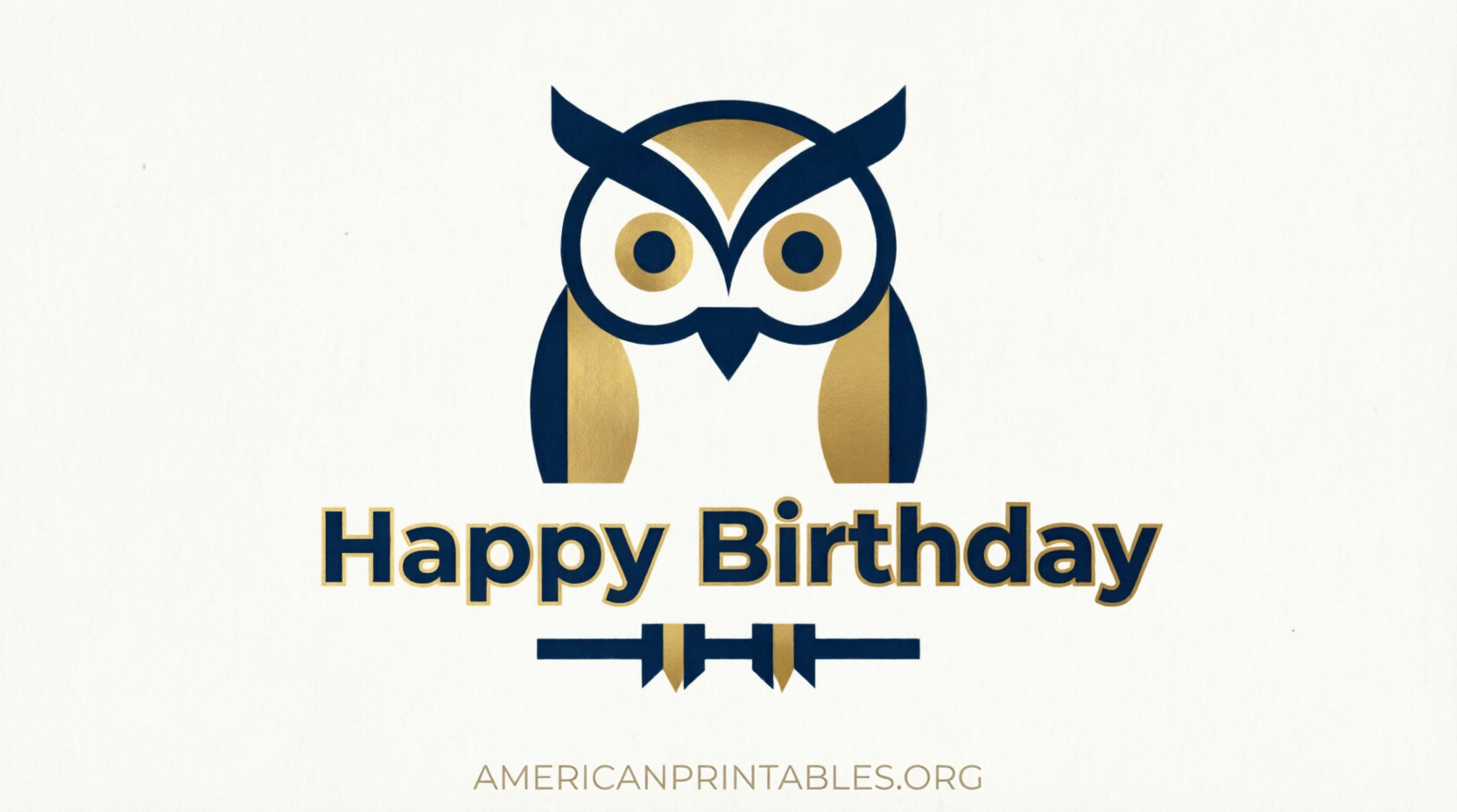 Free Printable Owl Birthday Cards – Easy Downloads (3)