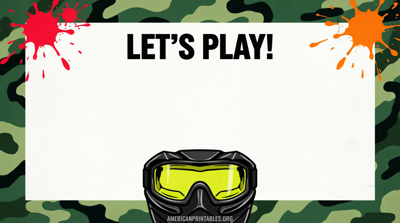 Free Printable Paintball Birthday Invitations (1)