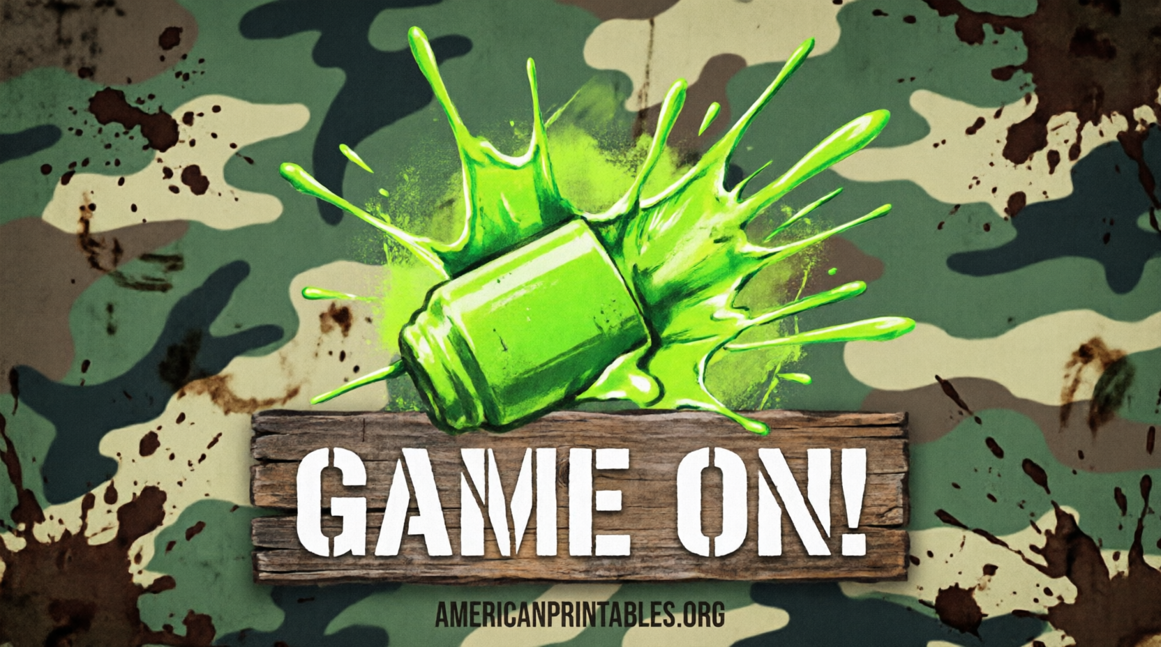 Free Printable Paintball Birthday Invitations (2)