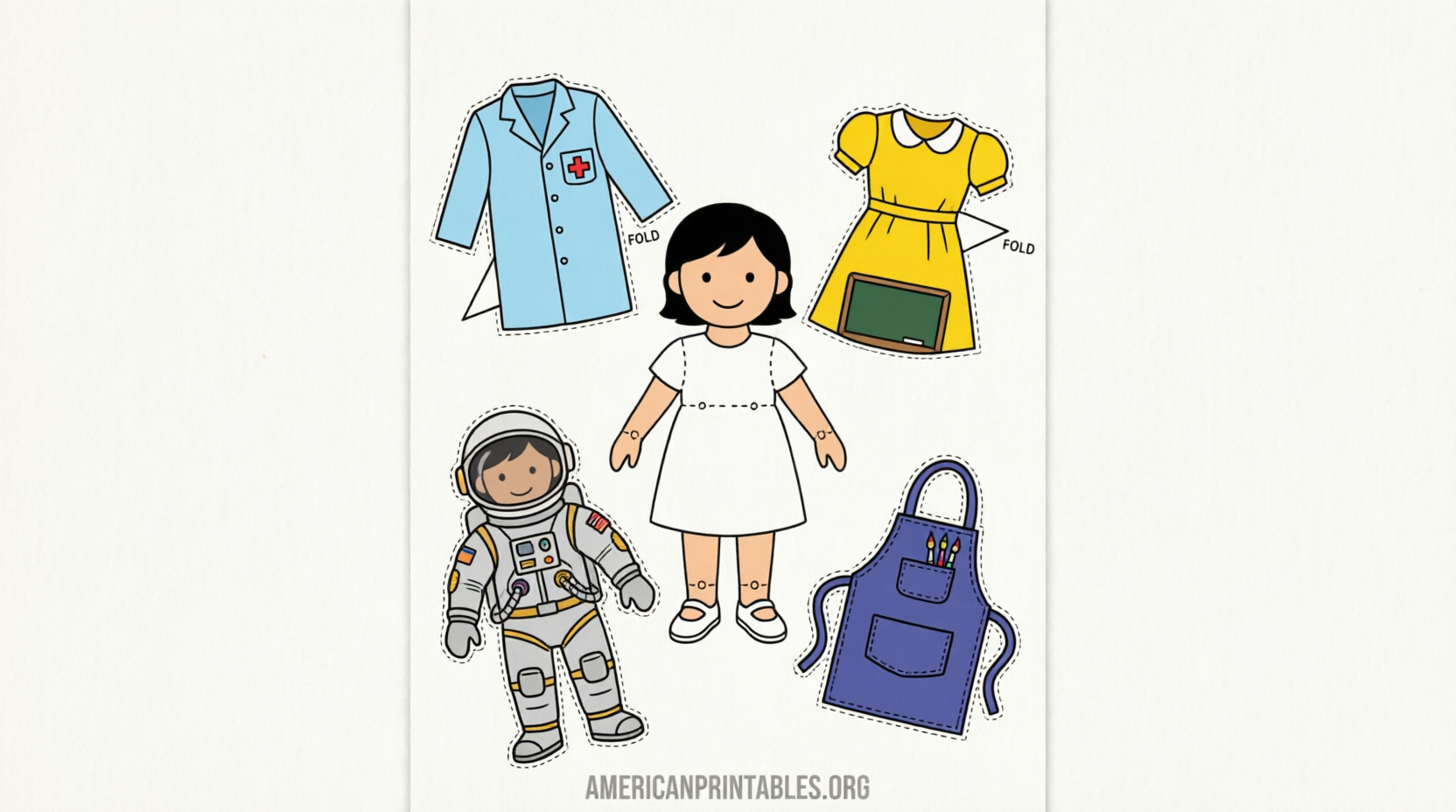 Free Printable Paper Doll Cutouts for Kids (3)