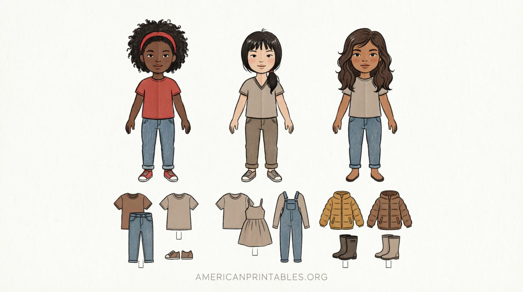 Free Printable Paper Doll Cutouts for Kids (4)
