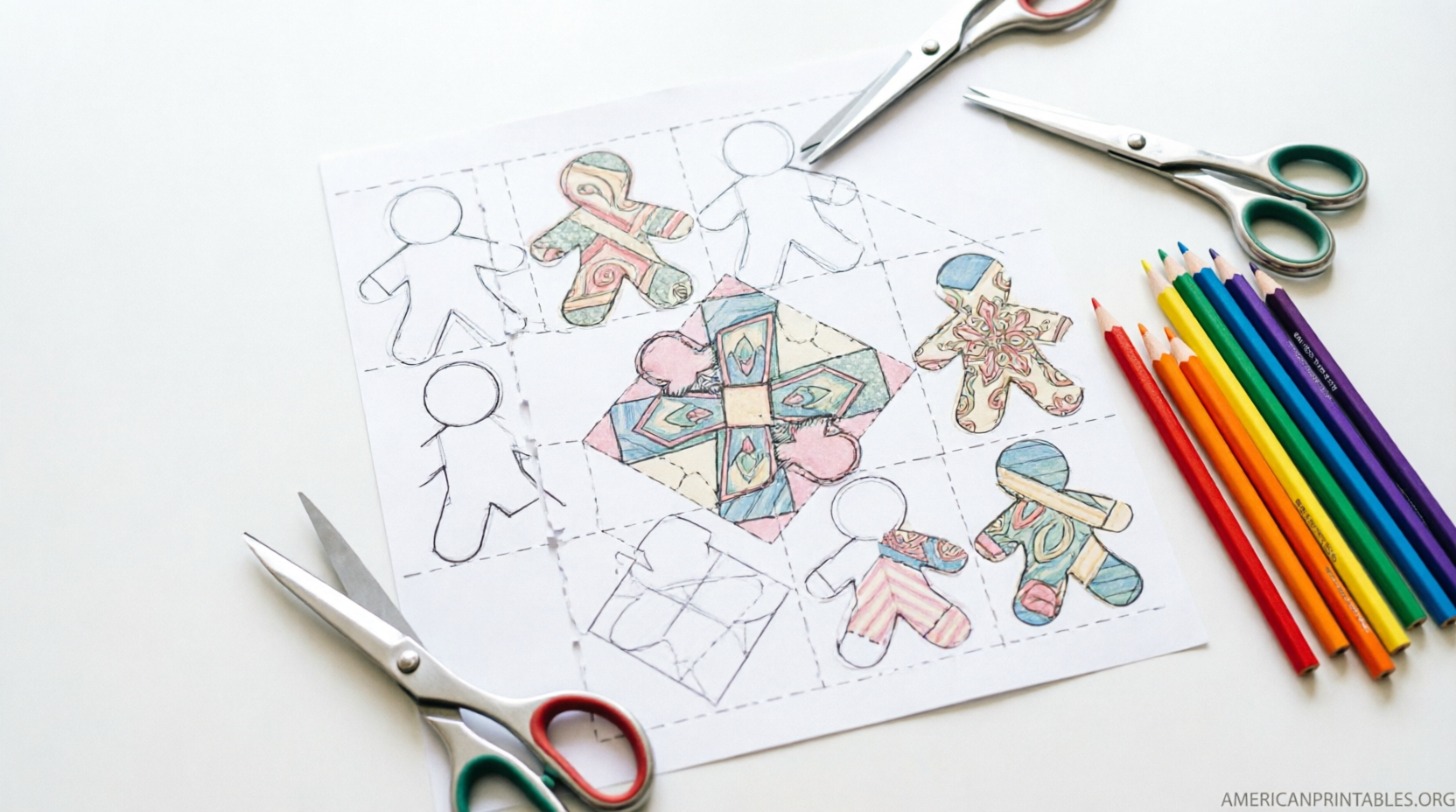 Free Printable Paper Doll Quilt Pattern Guide (1)
