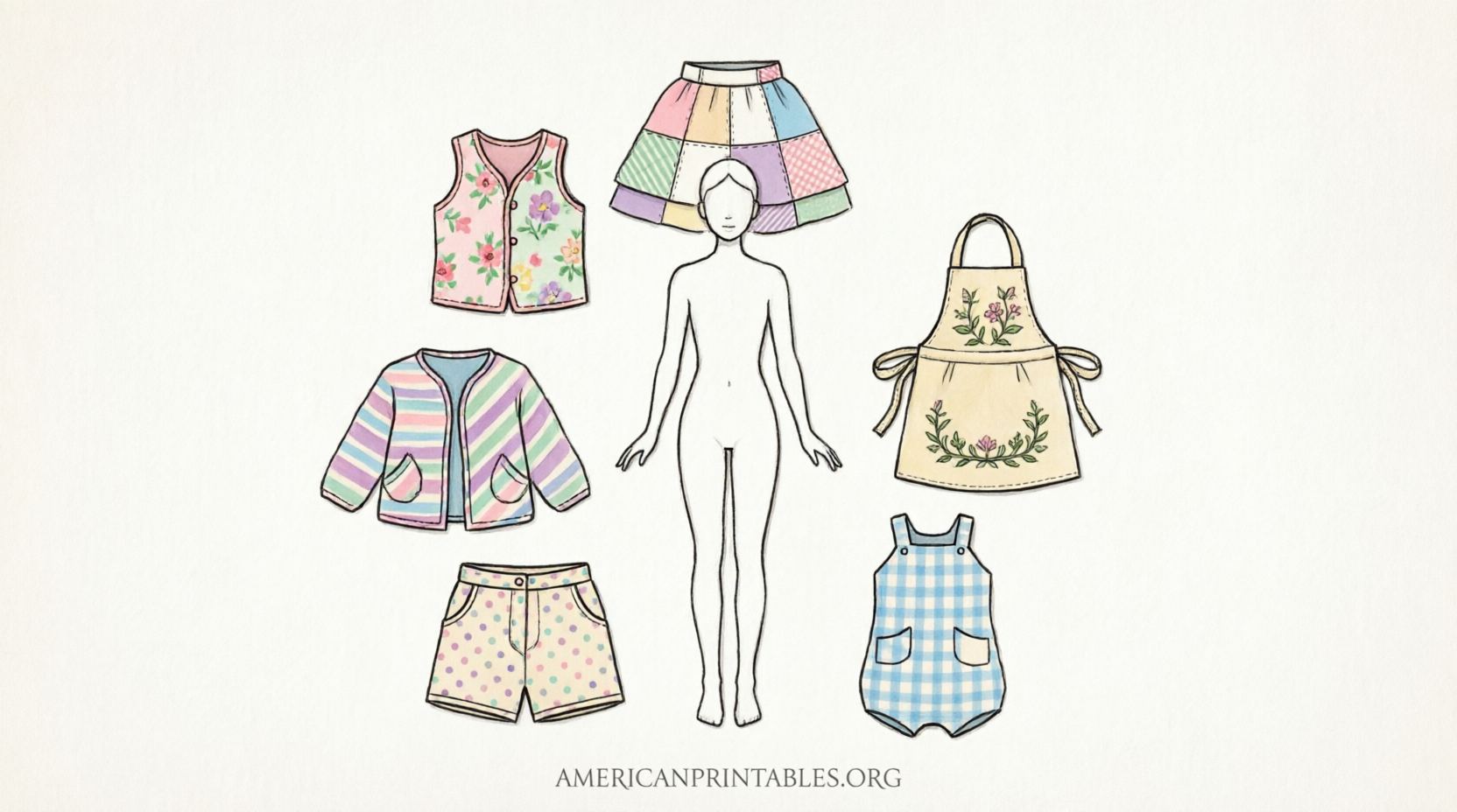 Free Printable Paper Doll Quilt Pattern Guide (4)