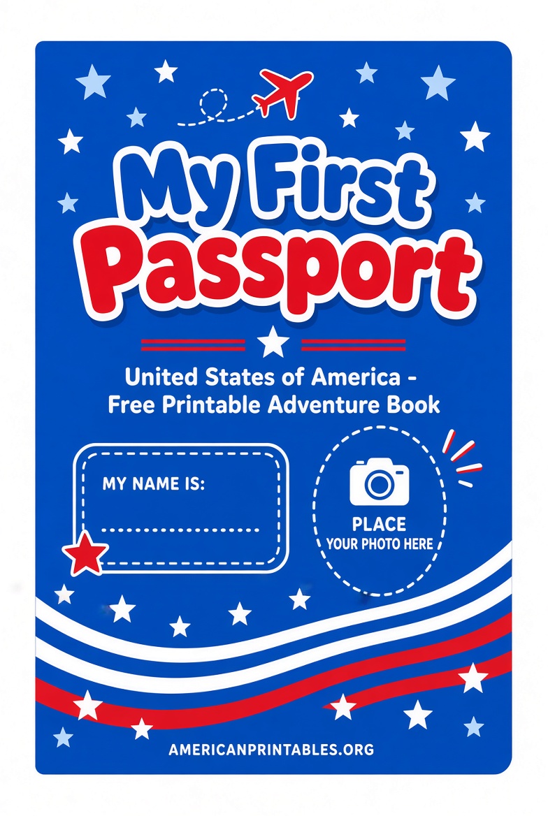 Free Printable Passport for Kids Templates (3)