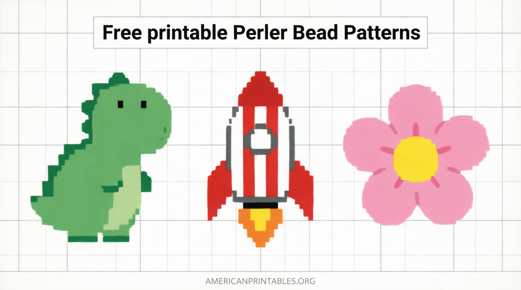 Free Printable Perler Bead Patterns (3)