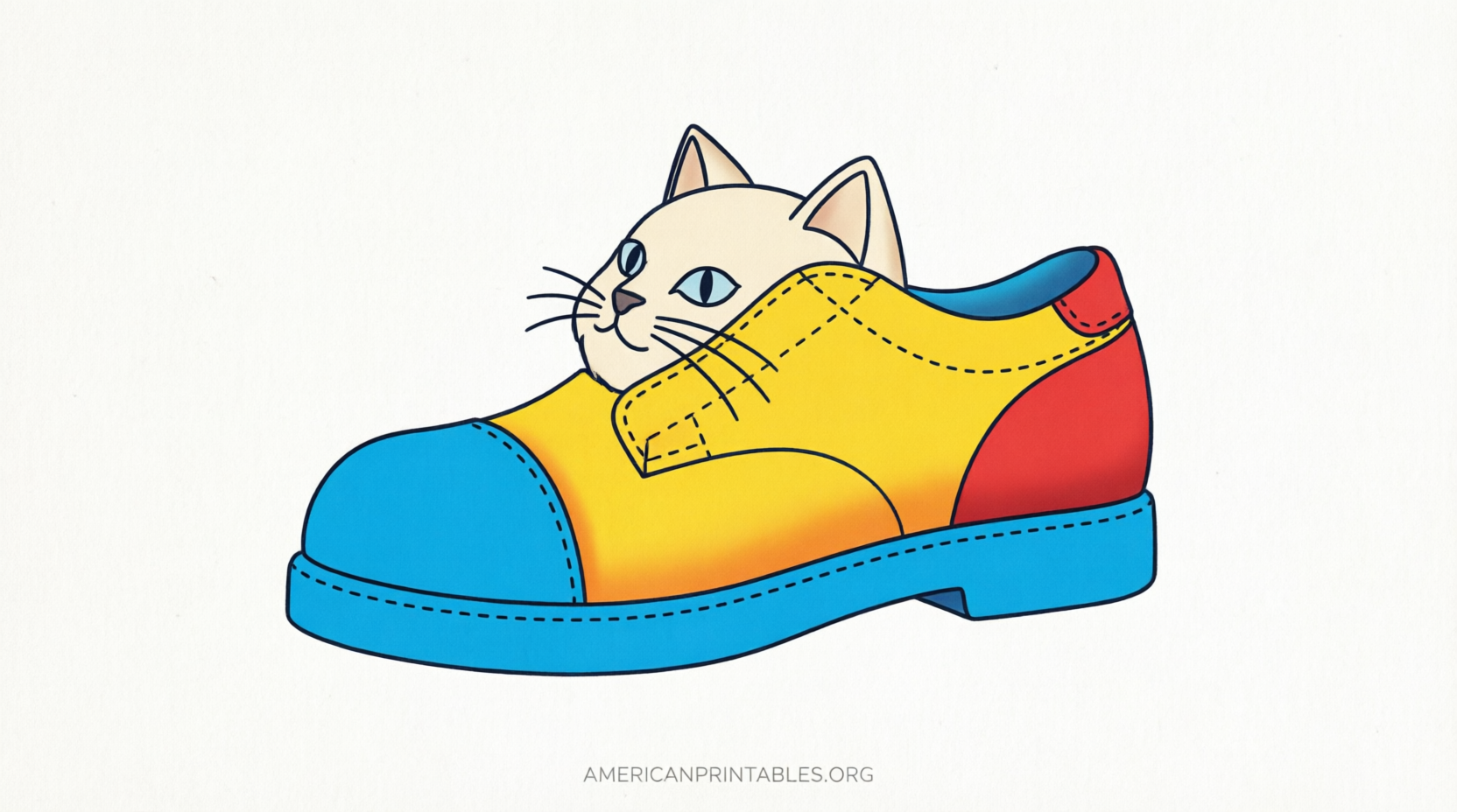 Free Printable Pete the Cat Shoe Template (4)