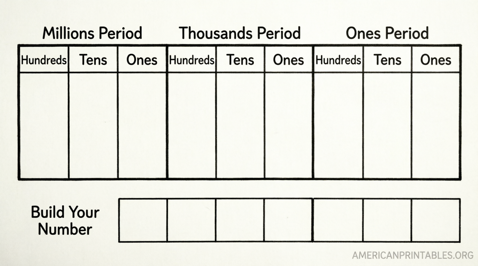 Free Printable Place Value Mats for Kids (2)