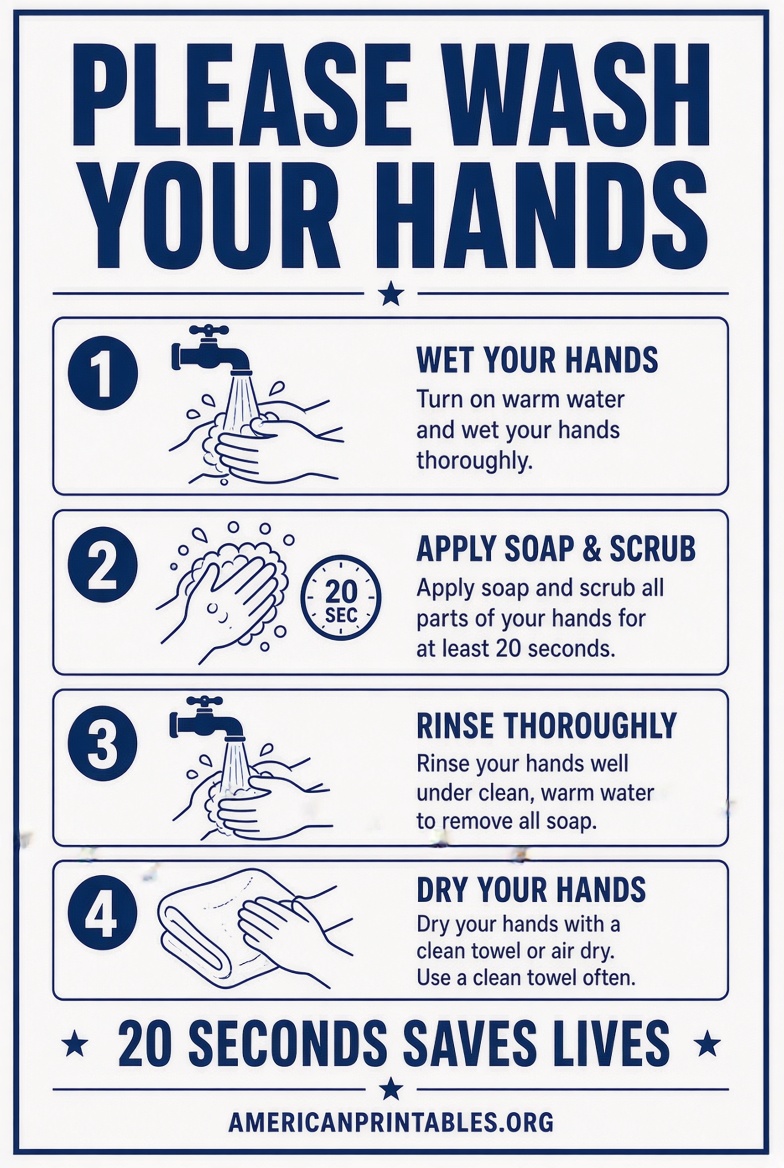 Free Printable Please Wash Your Hands Signs (2)