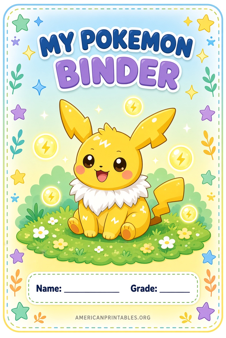 Free Printable Pokemon Binder Cover Guide (2)