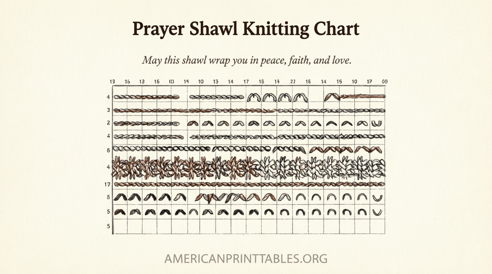 Free Printable Prayer Shawl Patterns Guide (3)