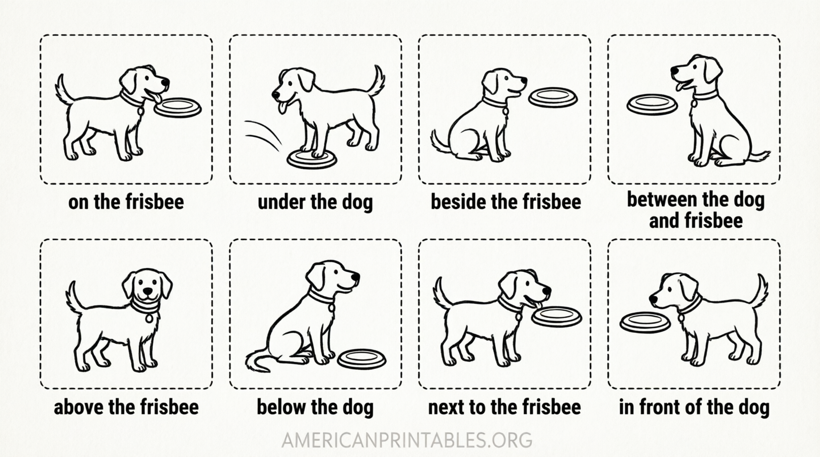 Free Printable Preposition Flashcards for Kids (3)