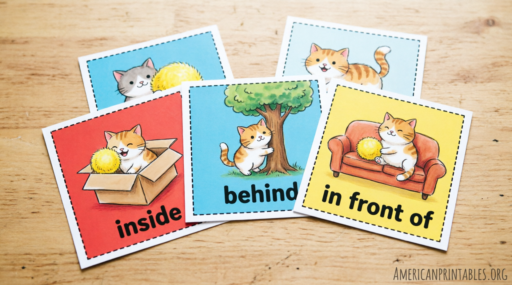 Free Printable Preposition Flashcards for Kids (4)