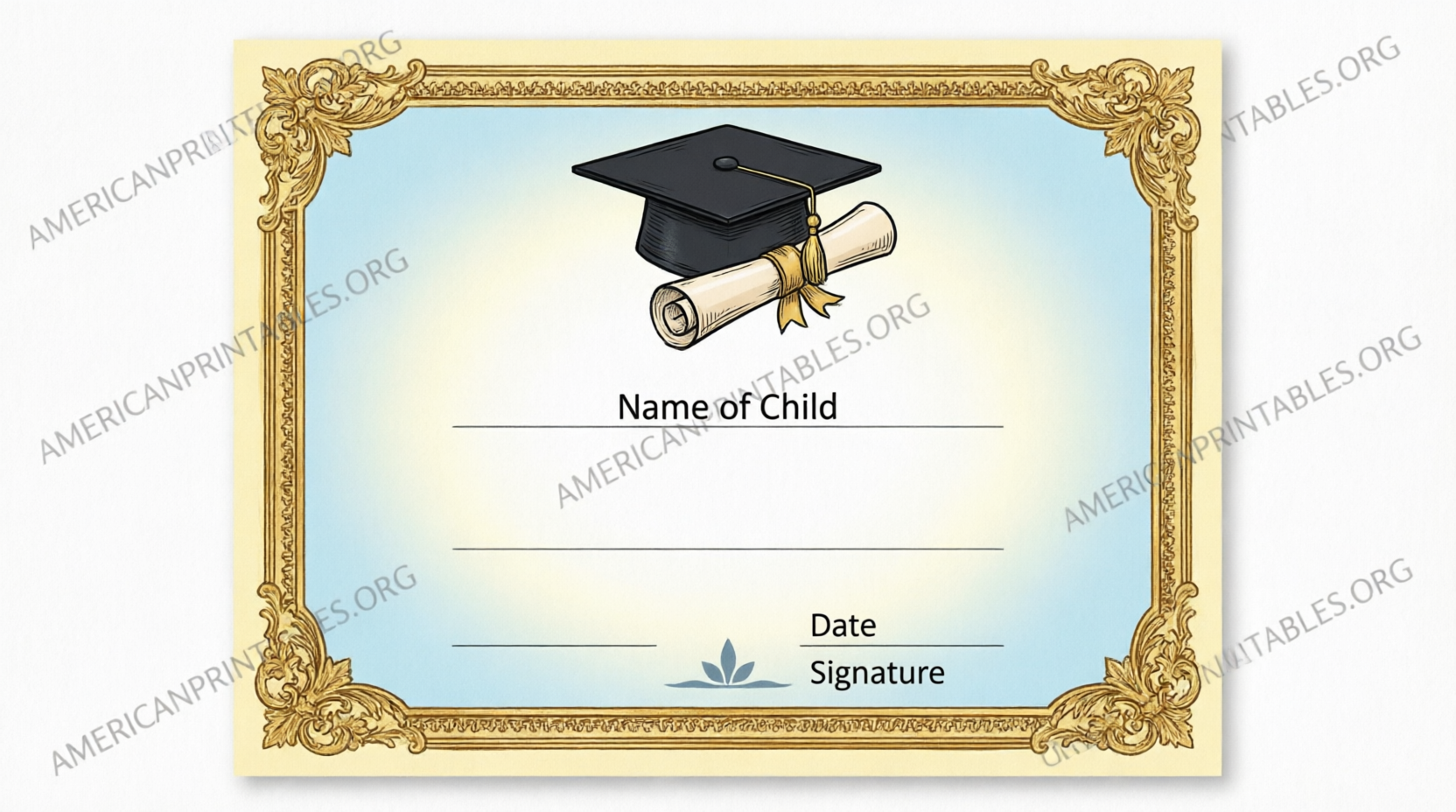 Free Printable Preschool Graduation Certificates (1)