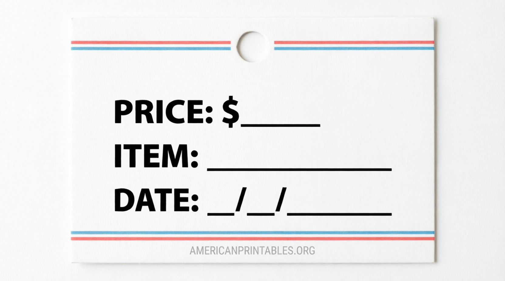 Free Printable Price Tag Templates Download Now (1)