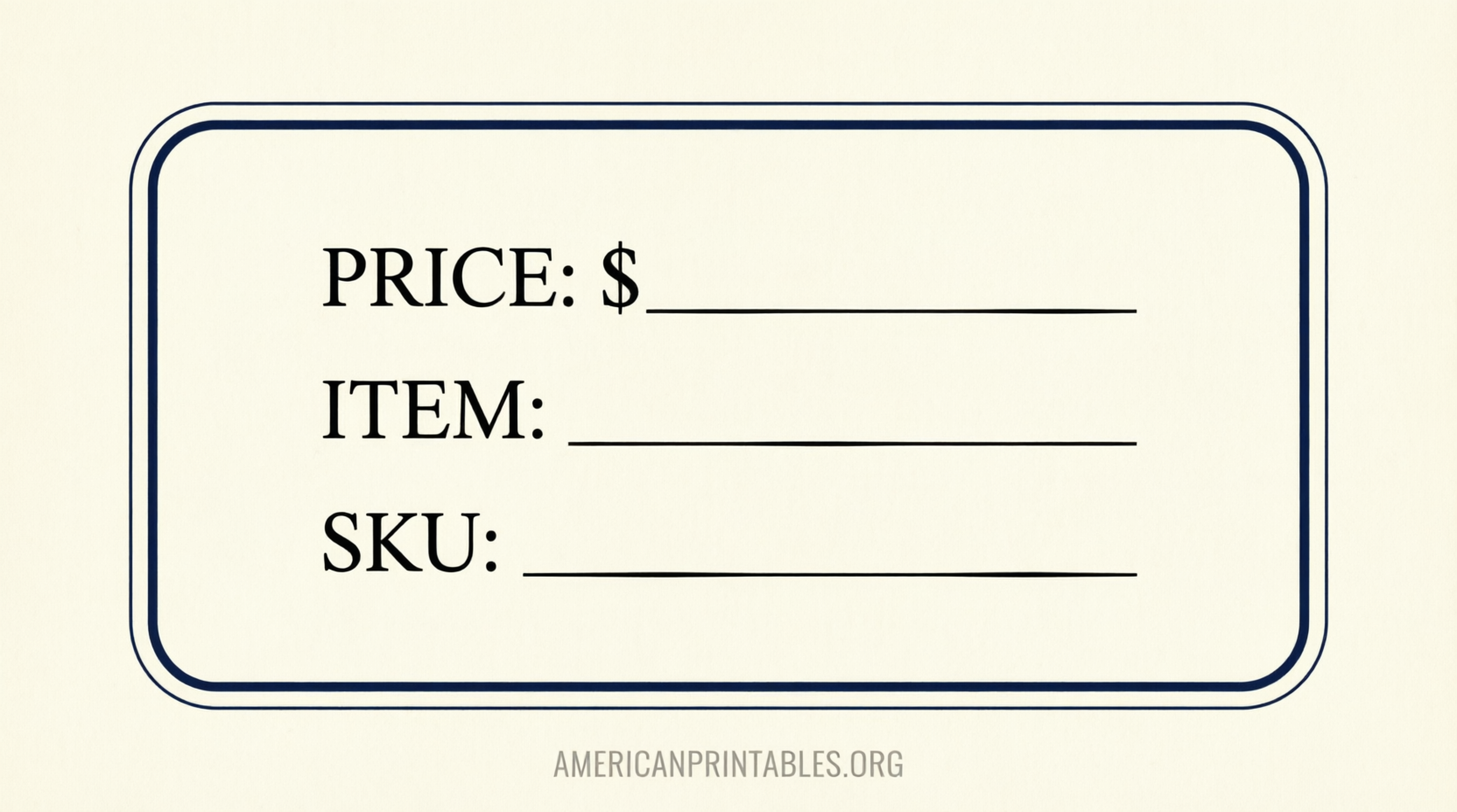 Free Printable Price Tag Templates Download Now (3)