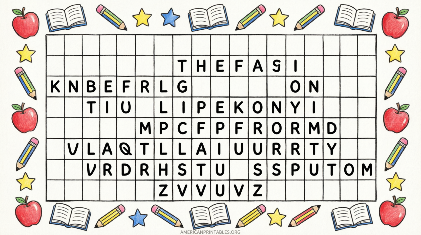 Free Printable Puzzles for Elementary Students (2)