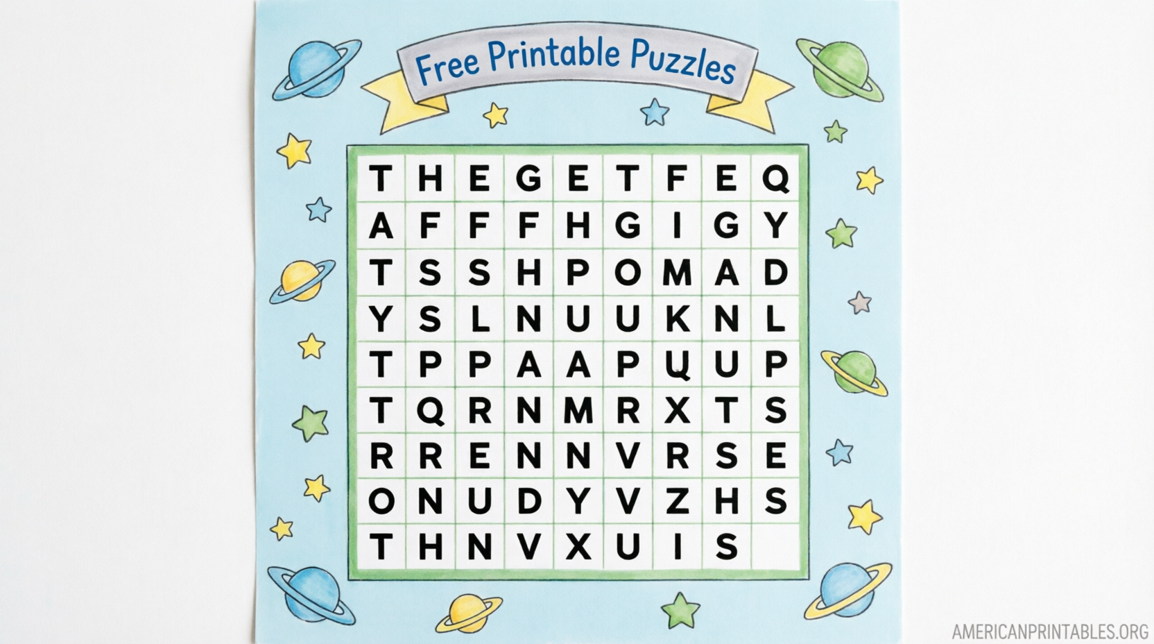 Free Printable Puzzles for Elementary Students (3)