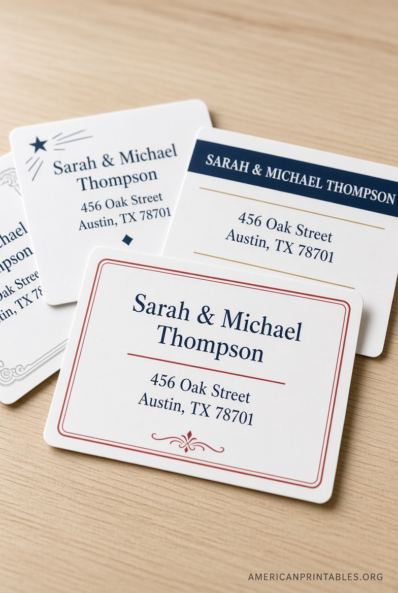 Free Printable Return Address Labels Easy Templates (4)