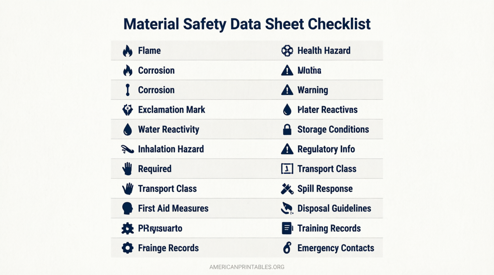 Free Printable SDS & MSDS Sheets Guide (USA) (3)
