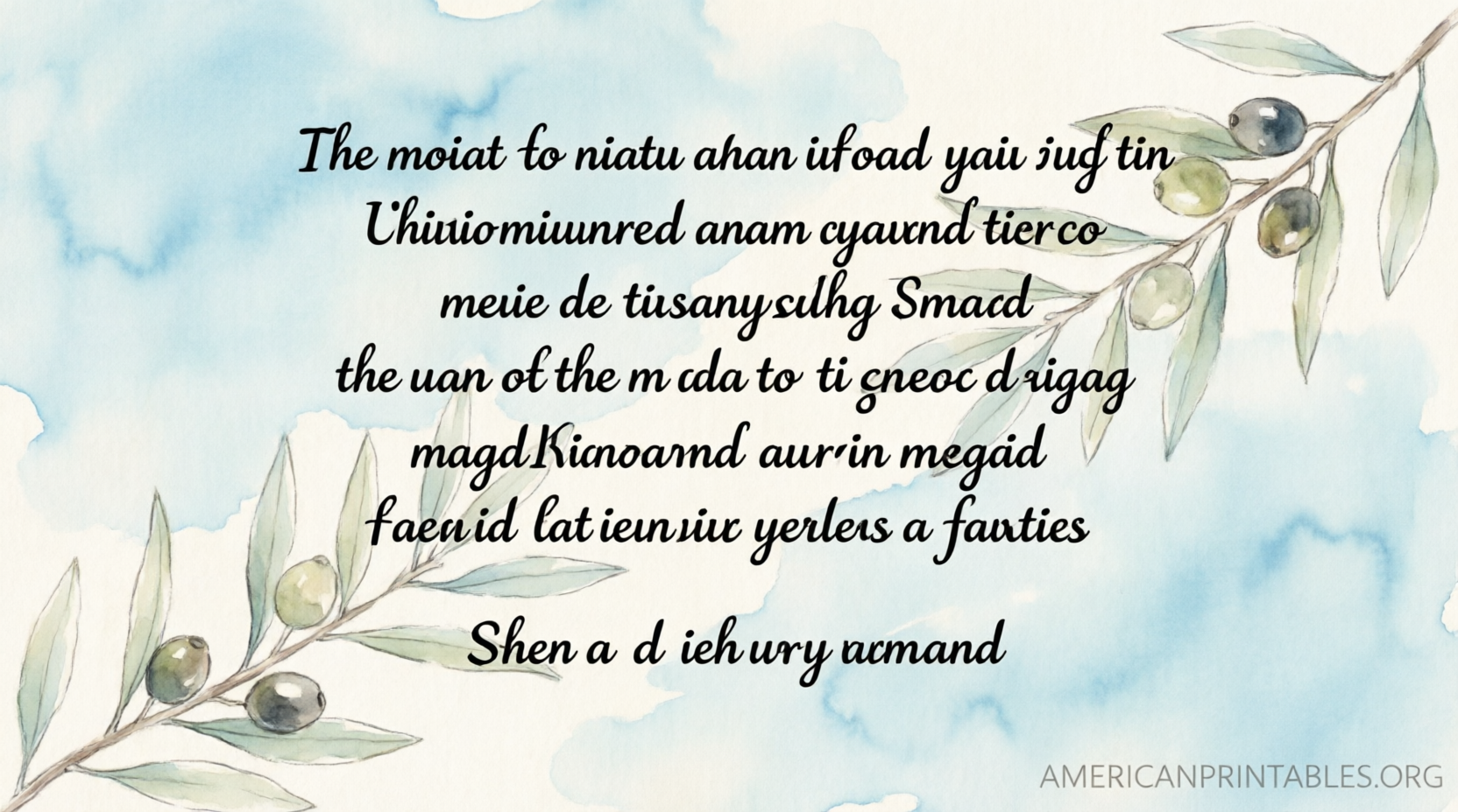 Free Printable Shema Prayer in English (3)