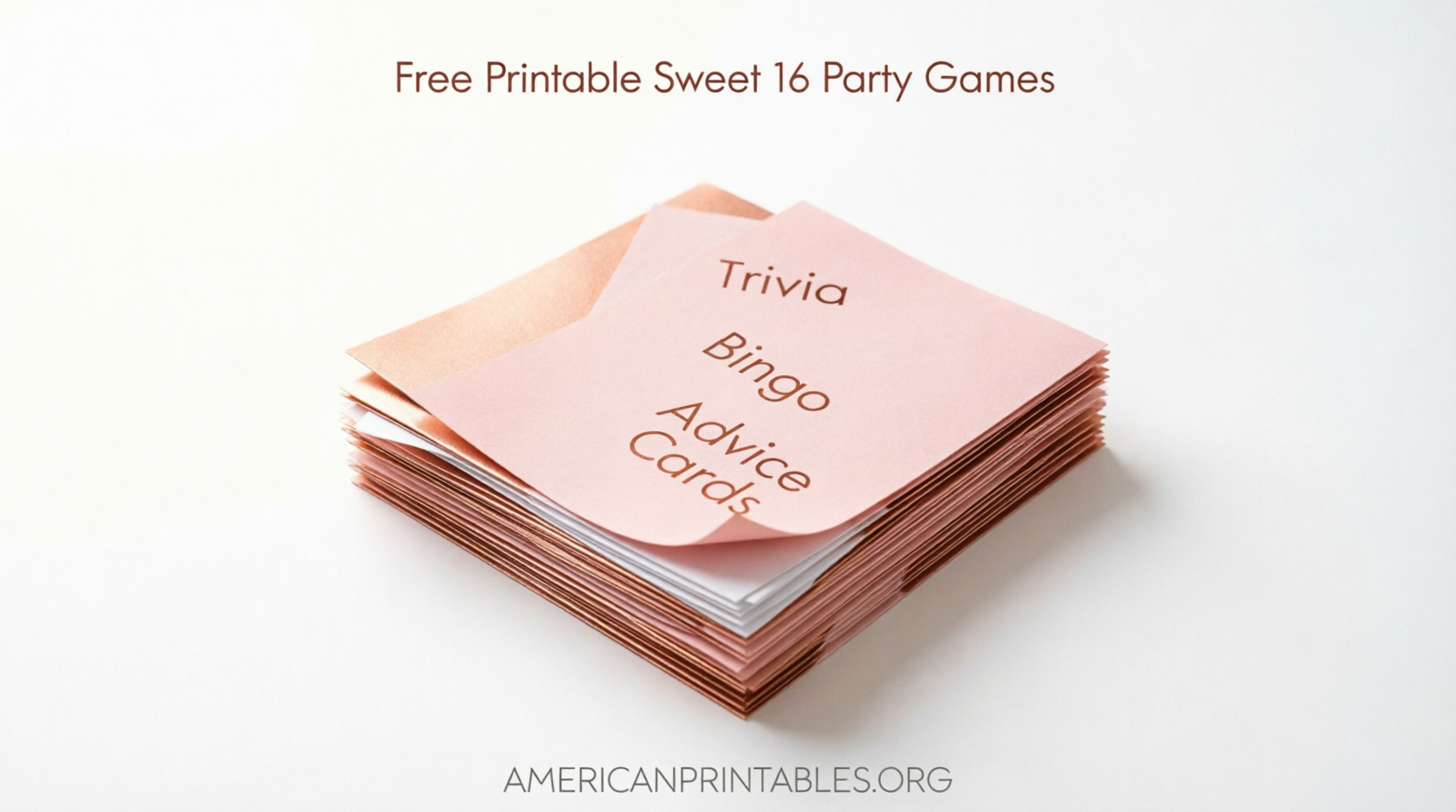 Free Printable Sweet 16 Party Games (1)
