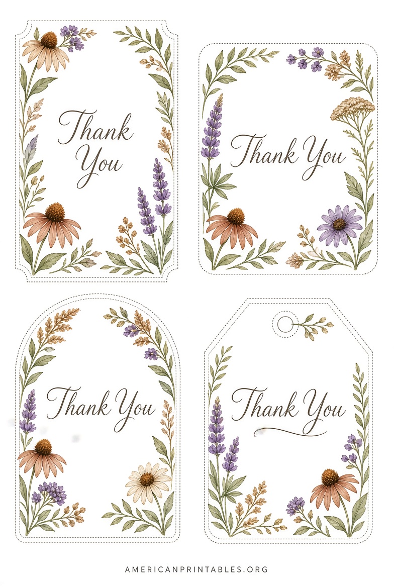Free Printable Thank You Tags to Download Now (2)