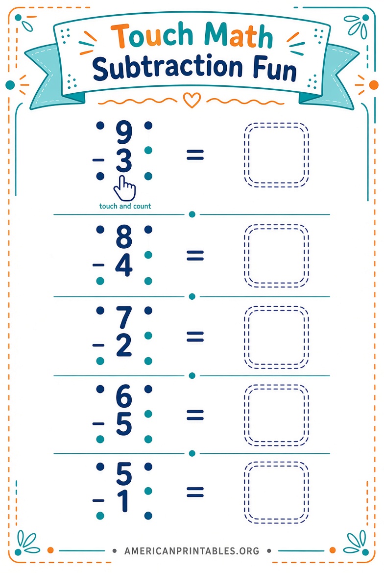 Free Printable Touch Math Worksheets for Kids (3)