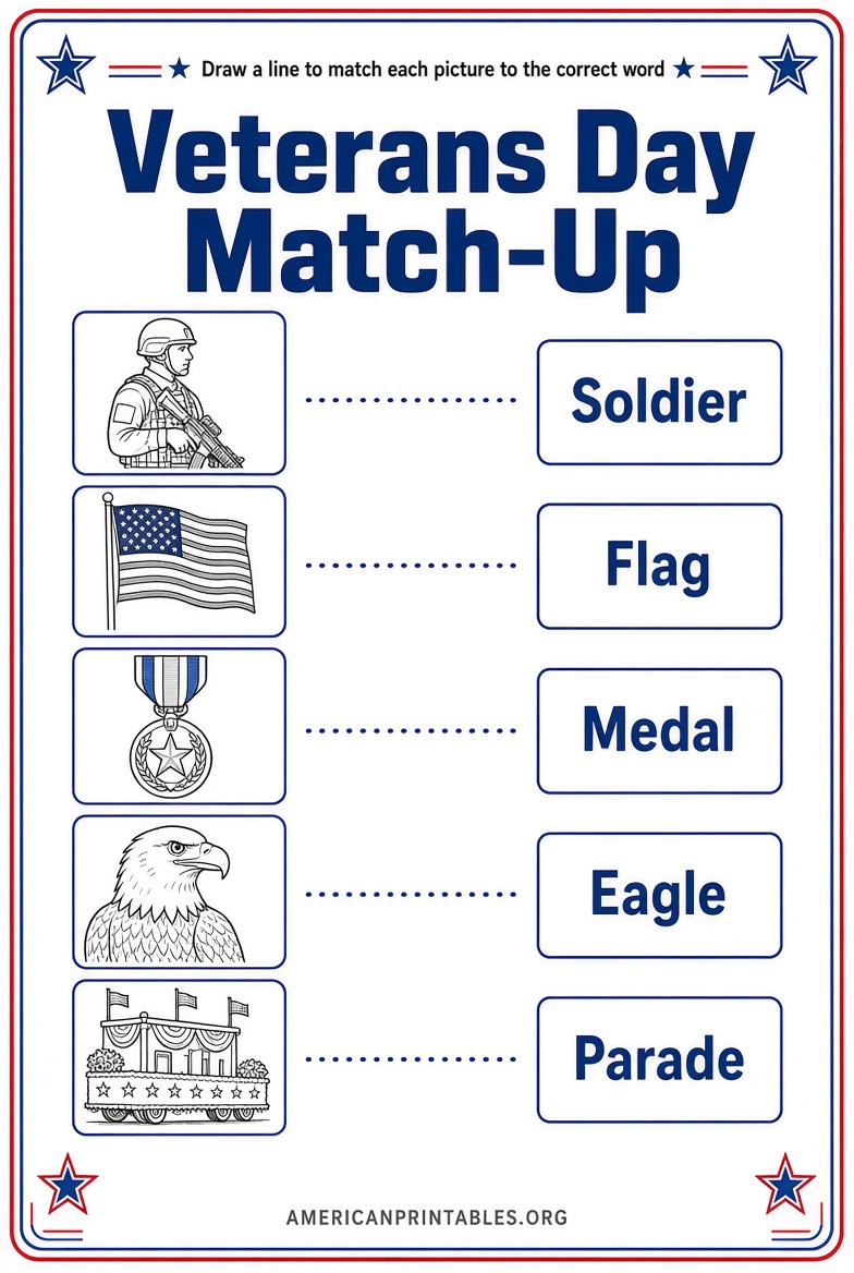 Free Printable Veterans Day Worksheets for Kids (3)