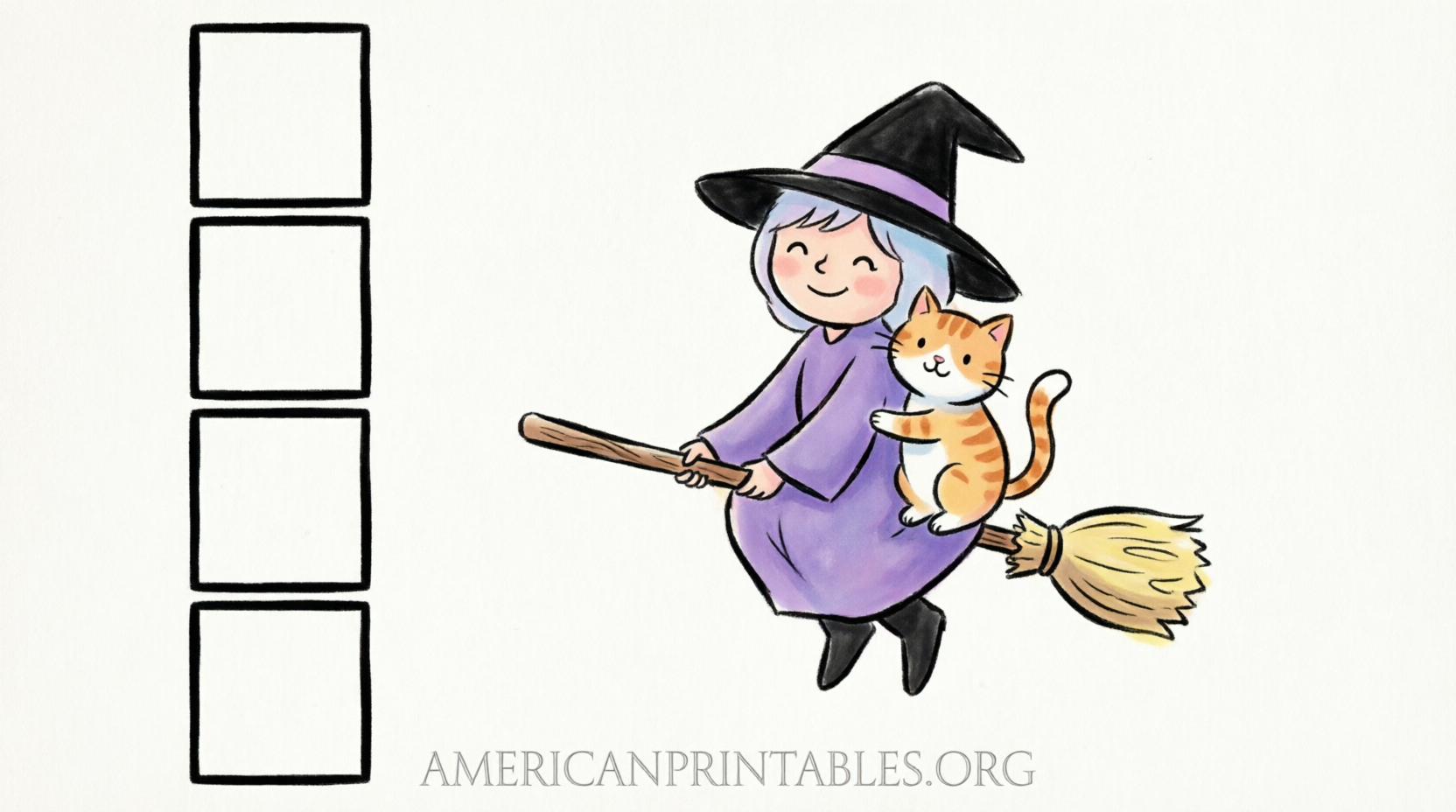 Free Room on the Broom Sequencing Printables (4)