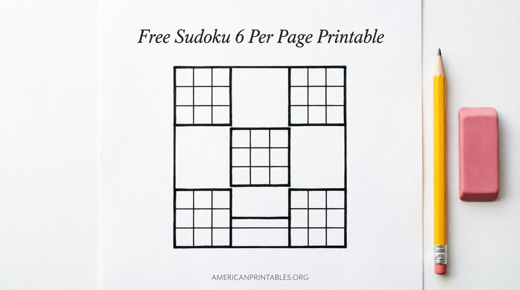 Free Sudoku 6 Per Page Printable PDFs (1)