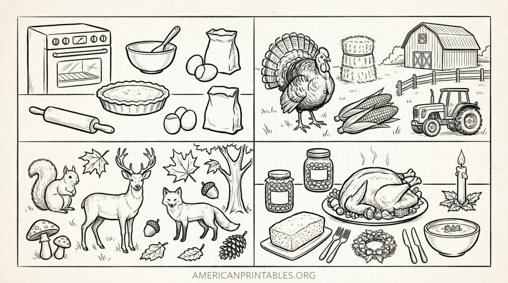 Free Thanksgiving Hidden Pictures Printables (2)