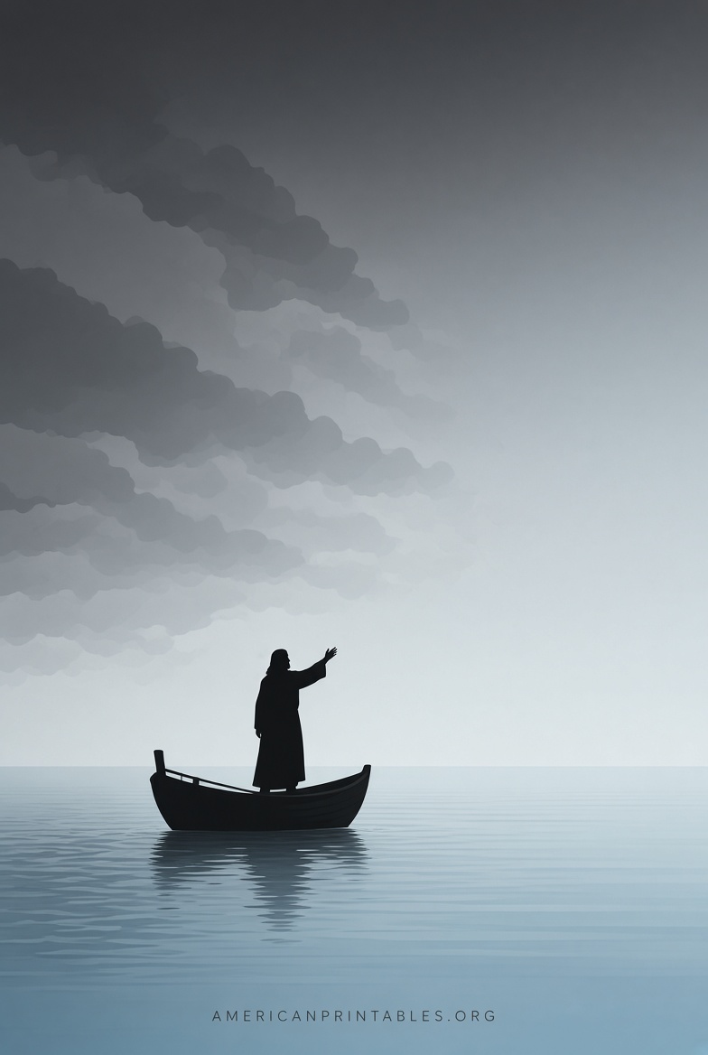 Jesus Calms the Storm Free Printables (2)