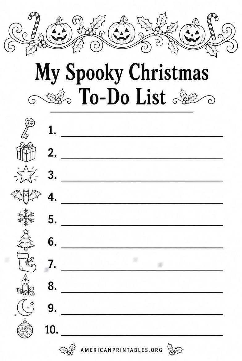 Nightmare Before Christmas Free Printables (3)