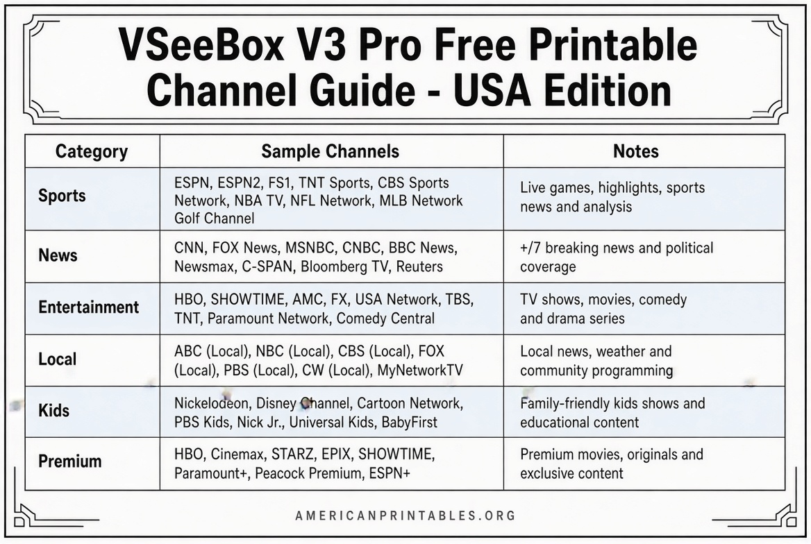 Vseebox V3 Pro Channel List Free Printable Guide (3)